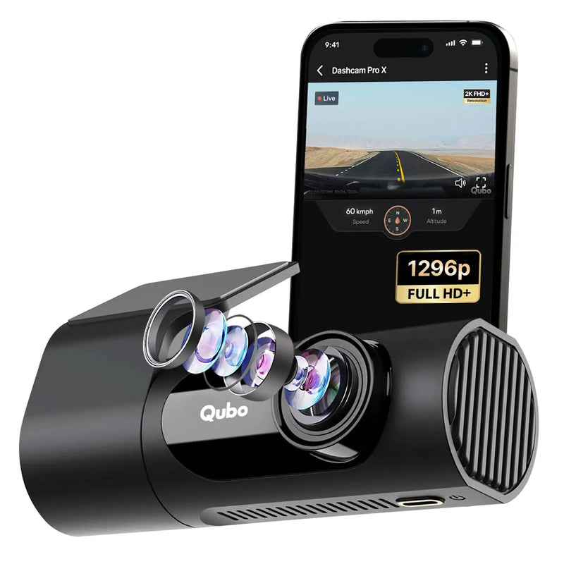 Best Dashcam for Car in India (2026) | HD Dashboard Cameras – GearStyle | Qubo Dashcam Pro X (2026 Edition) | Dashcam For Cars | 2K Video recordin Gearstyle